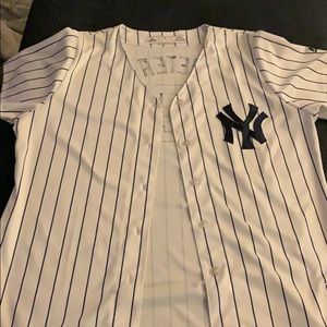 Authentic Jersey NY Yankees Derek Jeter #2